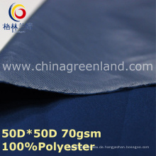 Polyester Pongee Plain Färben Spandex Stoff für Jacke Bluse (GLLML338)